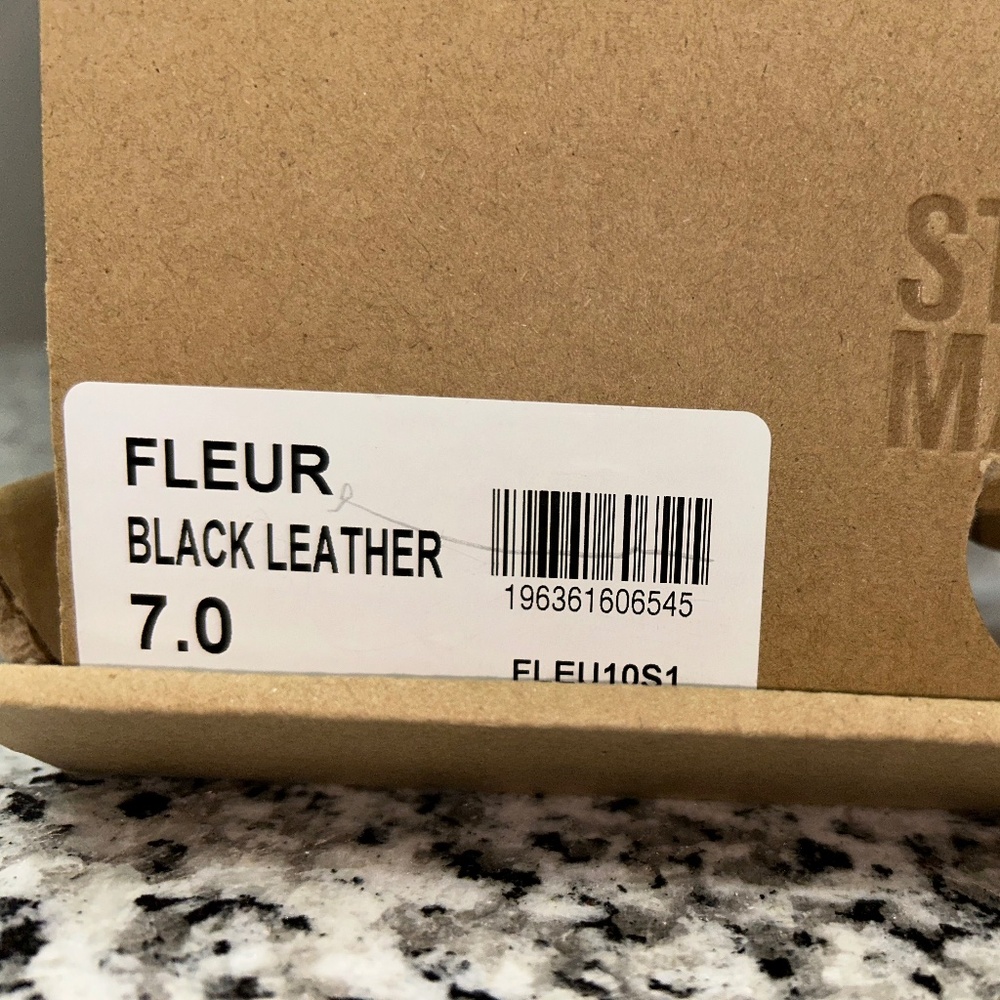 Steve Madden Fleur Black Chain Pointed Toe Mule - image 5